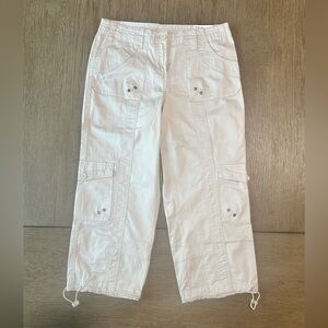 Style & Co. Capri Pants Cargo Style Size 6 Khaki NWT!